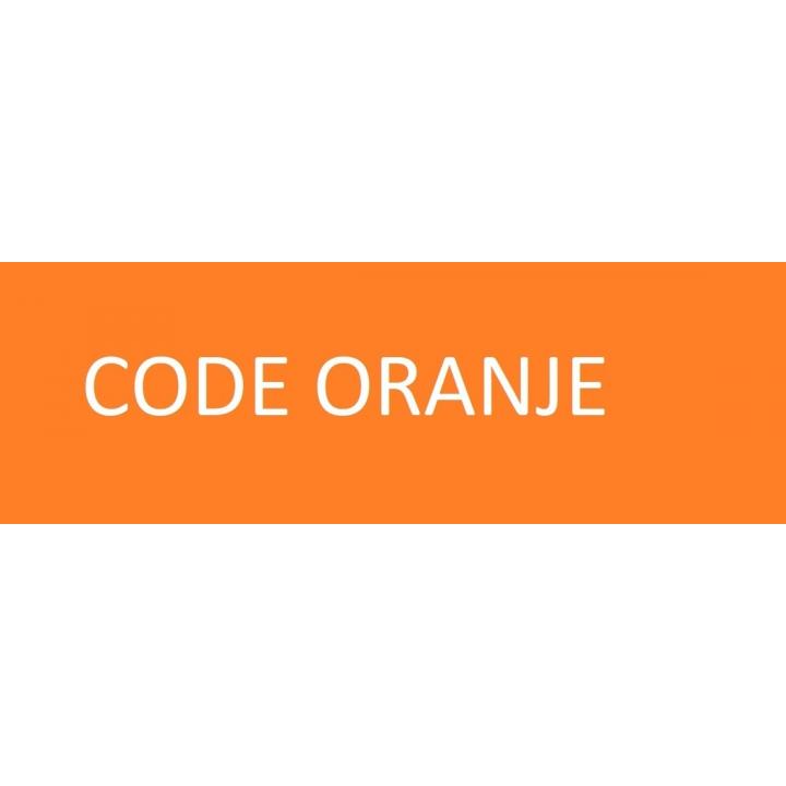 Code oranje of code badjas?