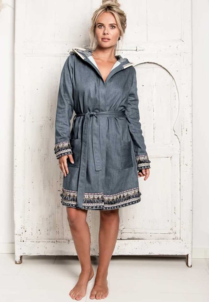 True Bandits damesbadjas denim Ibiza-style-M-L