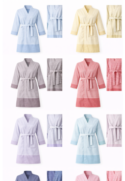 Hamam badjas sauna - sneldrogend katoen