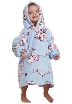 Olifanten kindersnuggie fleece - mt. 104 t/m 134