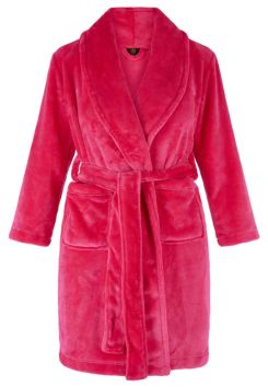 Fleece kinderbadjas hardroze