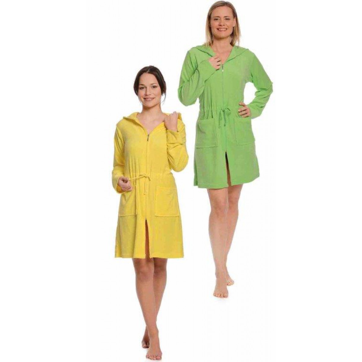 Dames badjas met capuchon kopen bij badjas.nl snelle levering