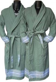 Badjas Met Capuchon Sneldrogend Heré Mood Badjas Van Hamamdoek Voor Vrouwen - Luxe, Absorberend En Sneldrogend - Met Capuchon En Riem Wellness Badjas Sauna