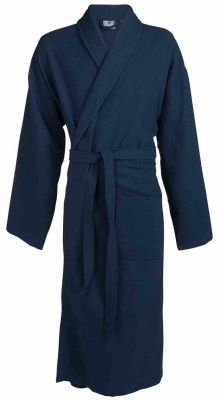 Piqué badjas blauw