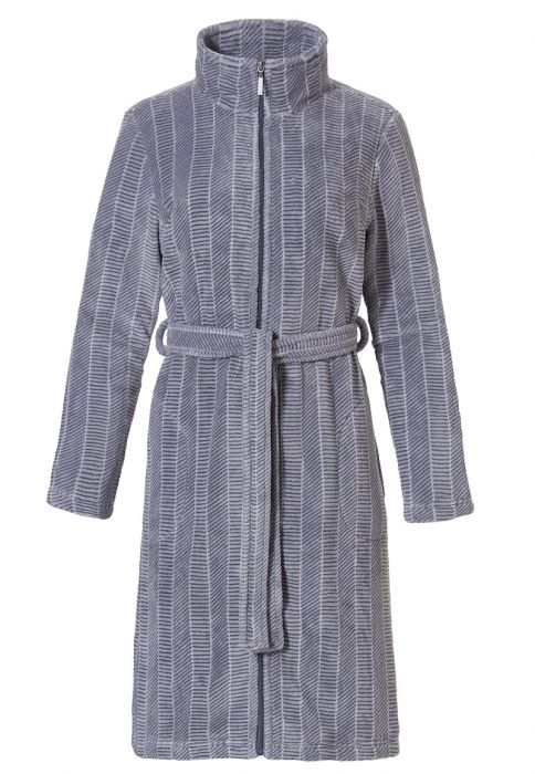Irresistible Dames Badjas - Fleece - Licht Grijs