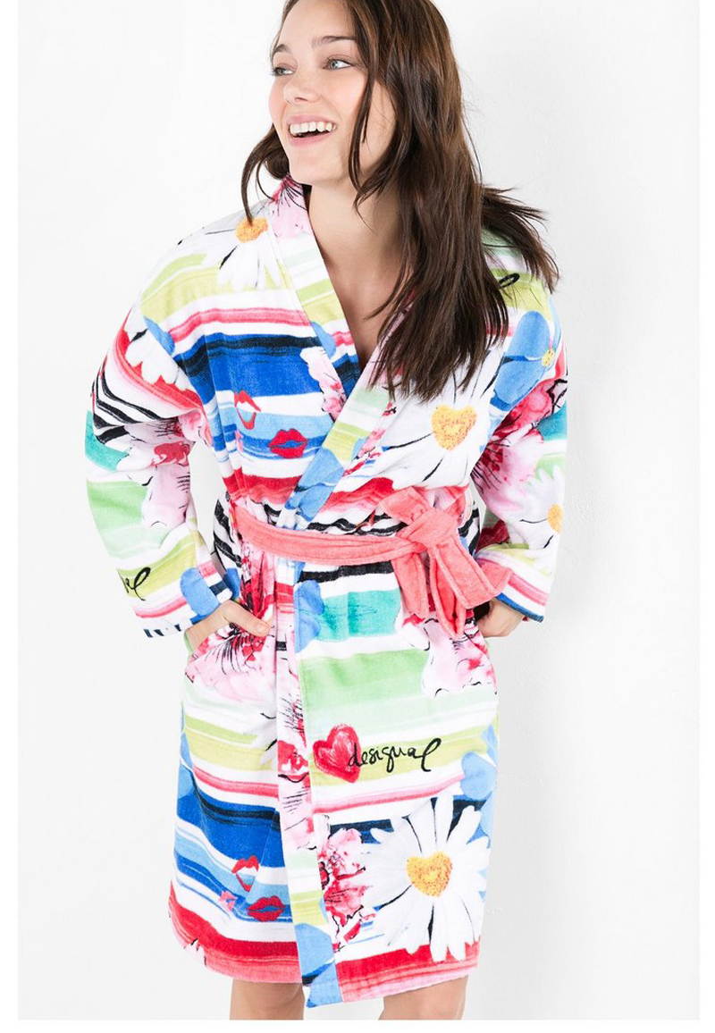 Desiqual badjas dames - Jungle-l