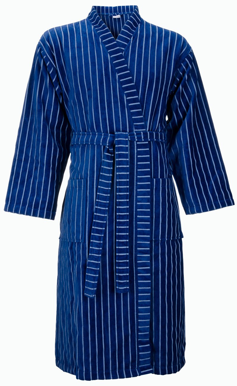 Kimono badjas - blauwe badjas - M-L