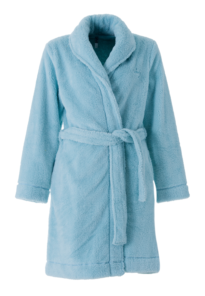 Woody dames badjas rood - XL