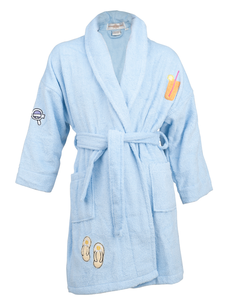 Mooie badjas kids / Little Summer Fun badjas - L (7-8 jaar)