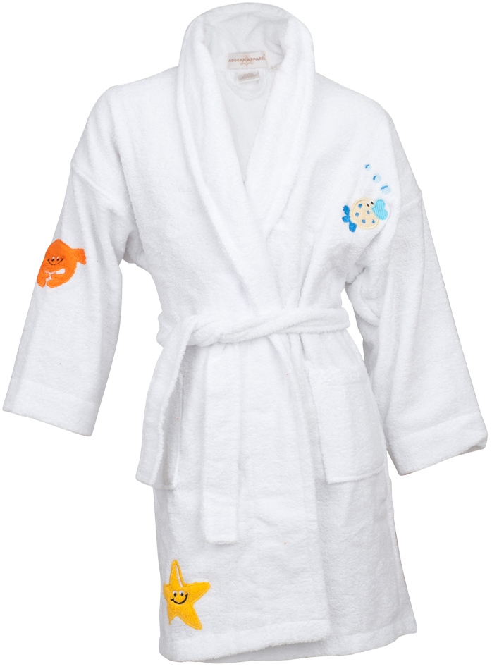 Kinder badjas Little Sea Animals - L (7-8 jaar)